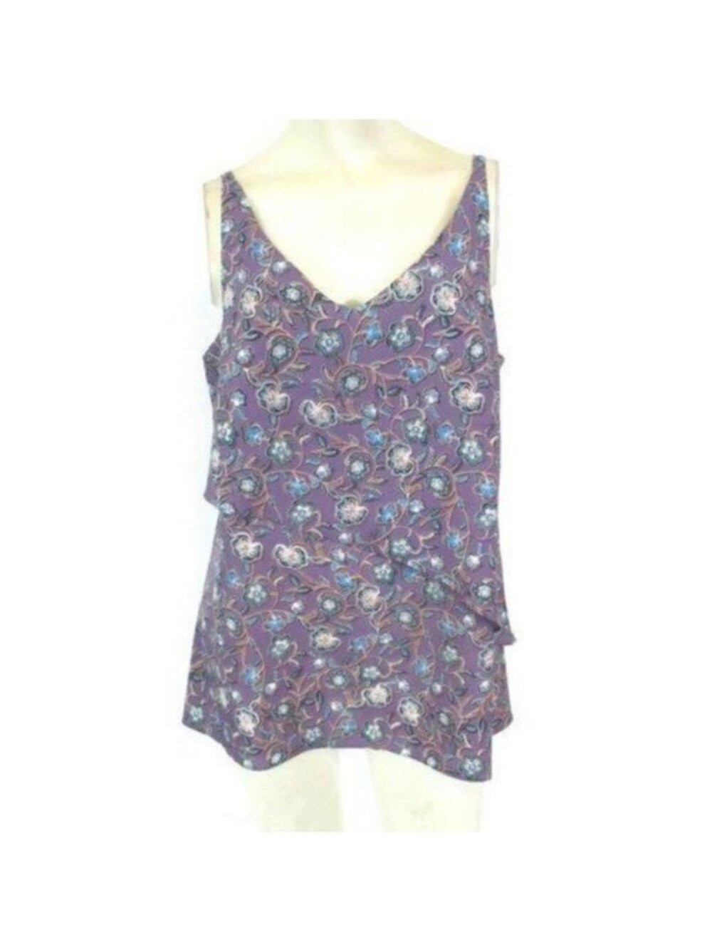 Cabi 3453 Spring Floral Scrollwork Cami Top Small - Picture 2 of 5